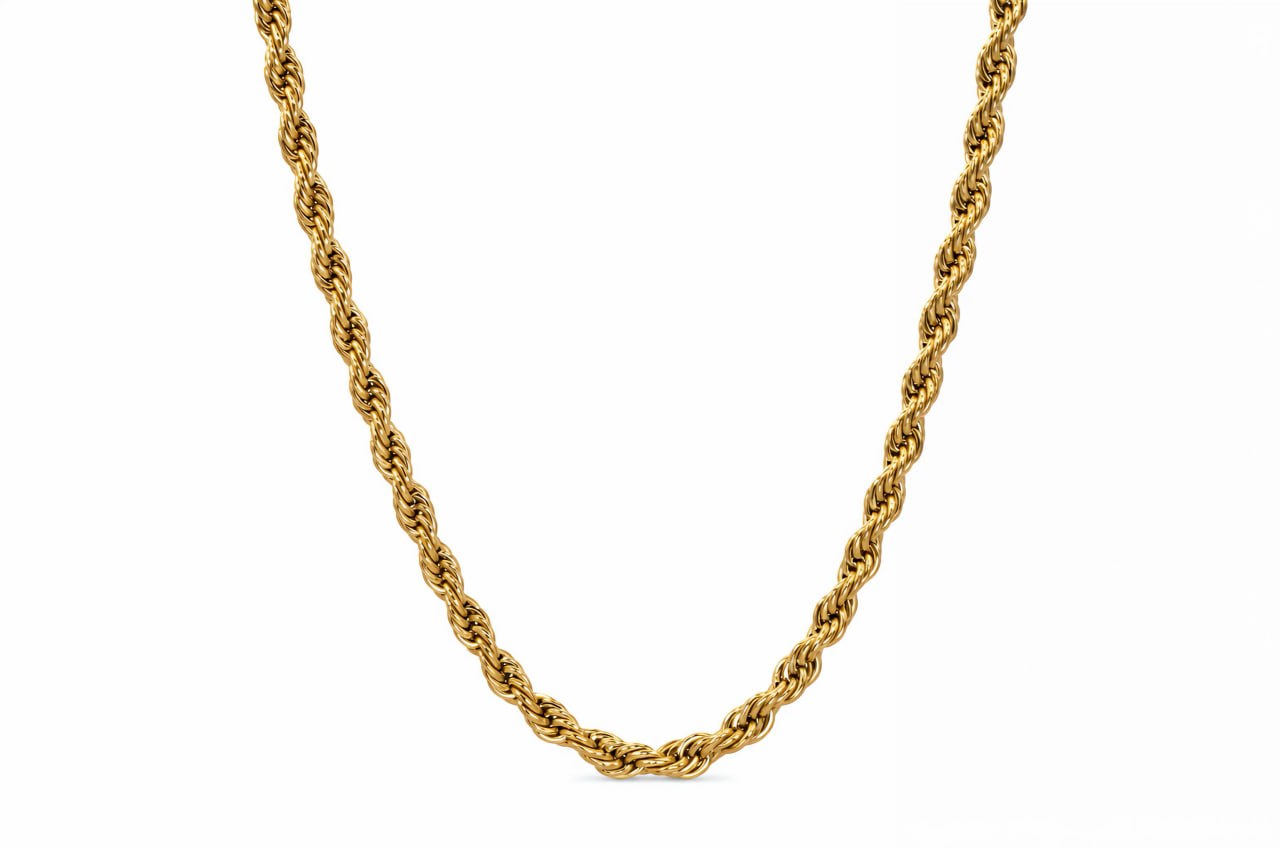 18K Rope Chain