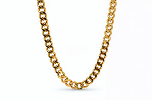 18K Cuban Chain 8mm