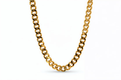 18K Cuban Chain 8mm