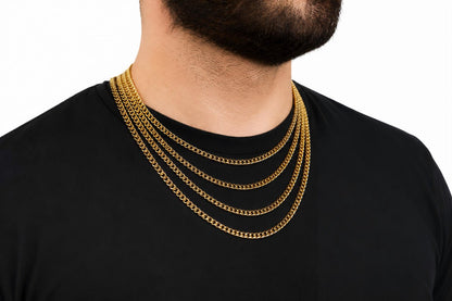 14K Cuban Chain 5mm