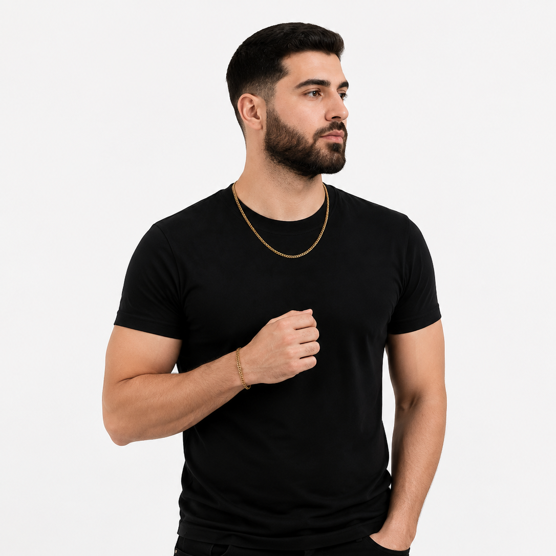 14K Cuban Chain 5mm