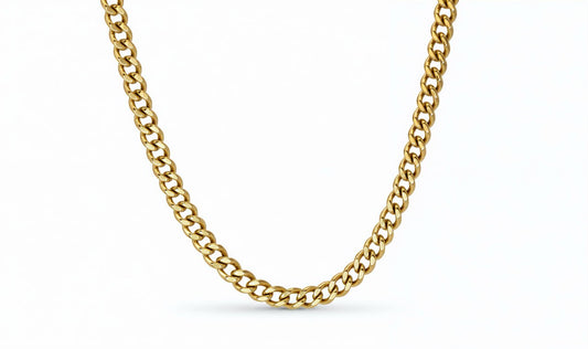 18K Cuban Chain 5mm
